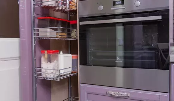 Фиолетовая кухня в Казани