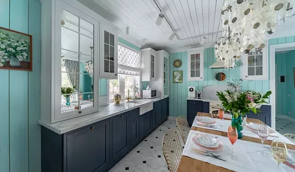 Синяя кухня