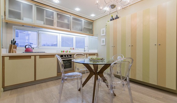 Светлая кухня в Обнинске