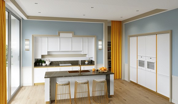 Белая кухня в Кирове