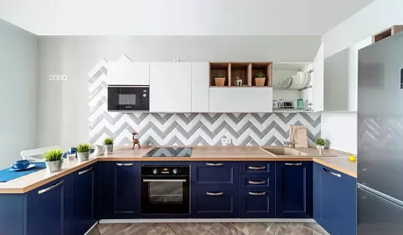 Синяя кухня