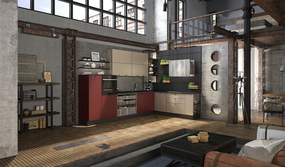 Темная кухня в Тольятти