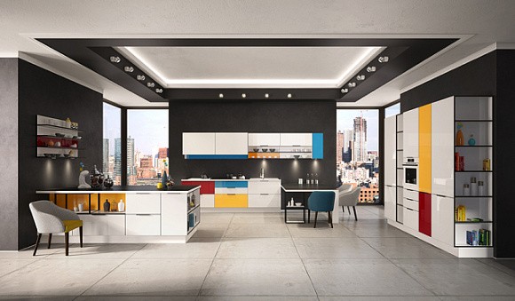 Белая кухня в Анапе