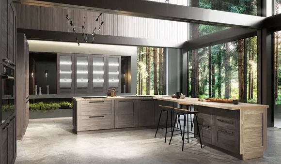 Коричневая кухня во Владикавказе