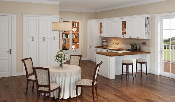 Белая кухня в Мурманске