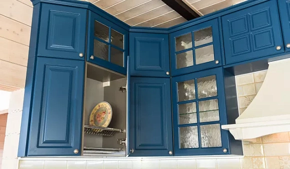 Синяя кухня в Твери