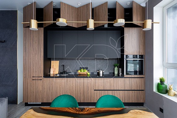 Для небольшого помещения достаточно купить кухню 3 метра. Прямая модель наиболее просто интегрируется в компактную комнату. В ней вы сможете хранить всю необходимую посуду и некоторую кухонную технику. 