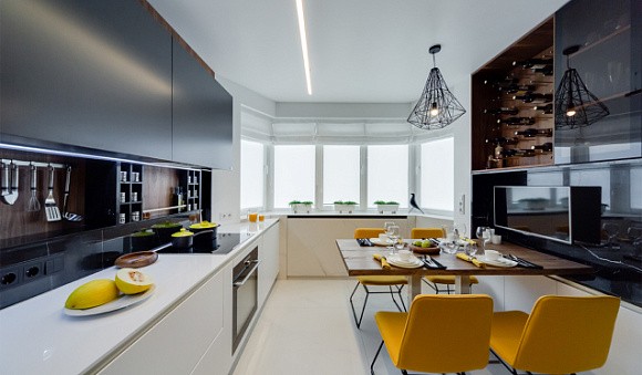 Белая кухня в Кирове