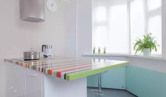 Глянцевая кухня в Санкт-Петербурге