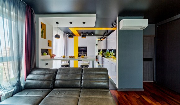 Глянцевая кухня в Твери