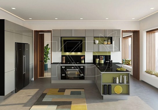 Спроектировать угловую кухню