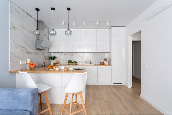 Белые кухни в современном стиле