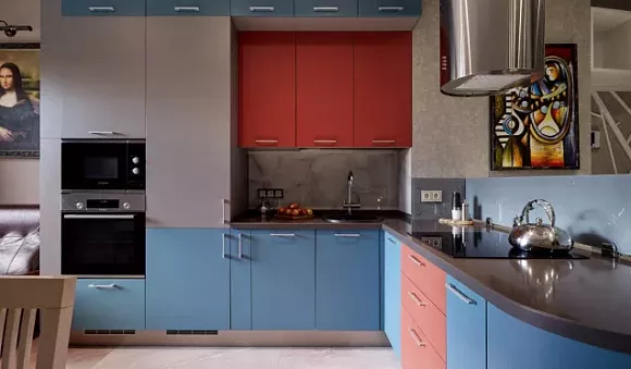 Серая кухня в Санкт-Петербурге