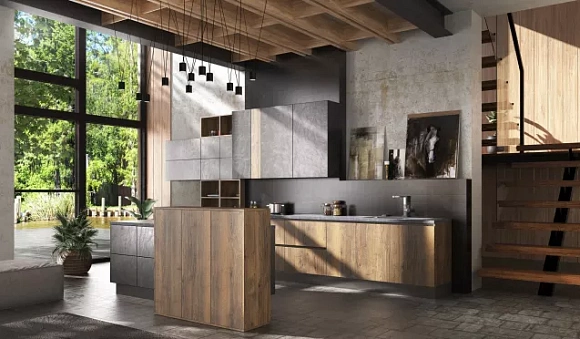 Темная кухня в Тольятти