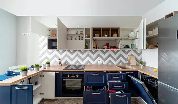 Синяя кухня в Сызрани