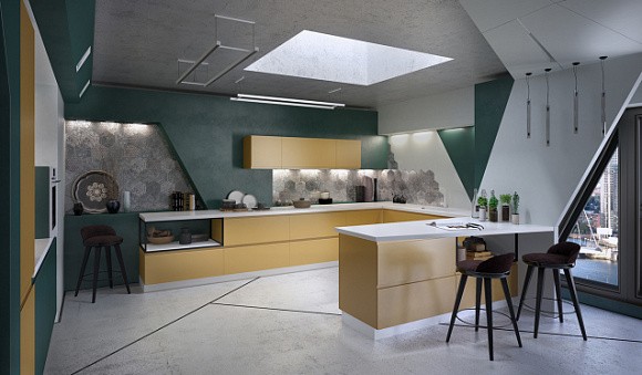 Желтая кухня в Иркутске