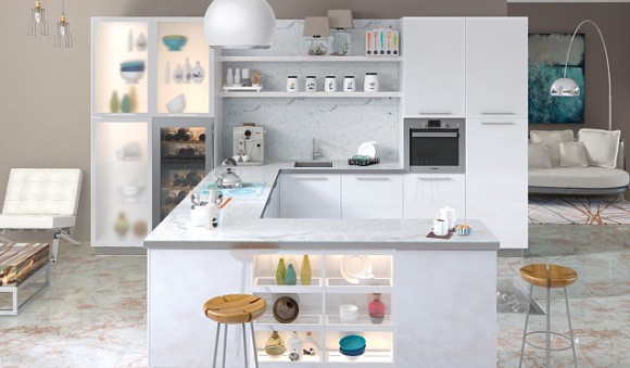 Белая кухня в Мурманске