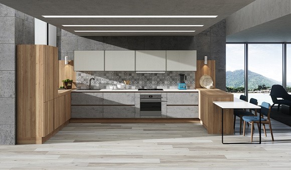 Рабочий треугольник на кухне