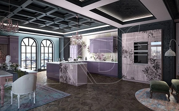 Современный дизайн кухни модерн