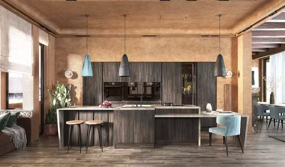 Темная кухня в Самаре