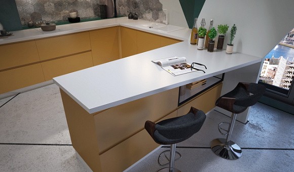 Желтая кухня в Иркутске