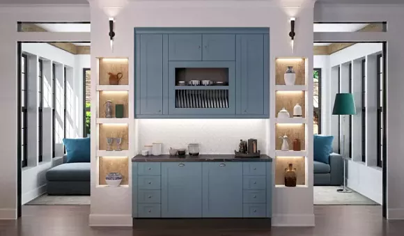 Синяя кухня в Тольятти