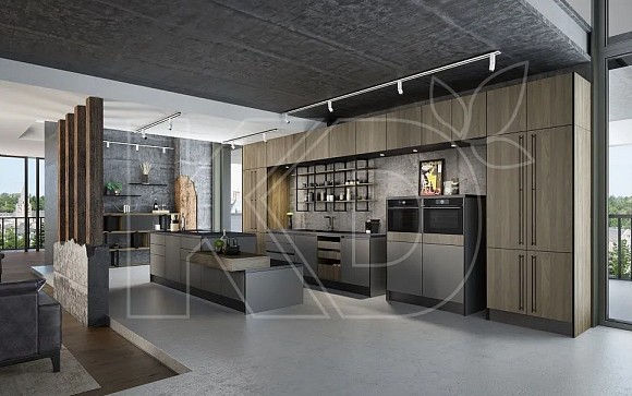 Современный дизайн кухни модерн