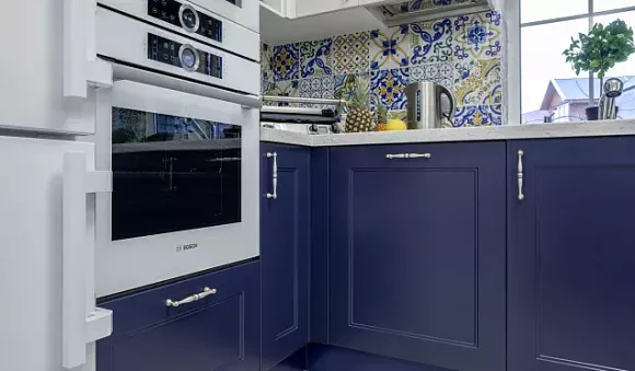 Синяя кухня в Тольятти
