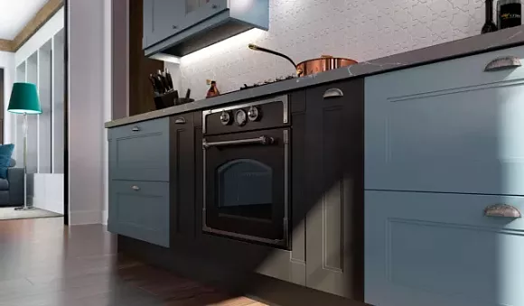 Синяя кухня в Тольятти