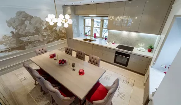 Глянцевая кухня в Твери