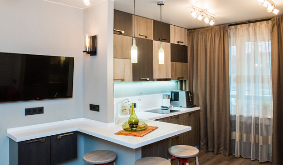 Коричневая кухня во Владикавказе