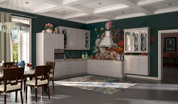 Серая кухня в Самаре