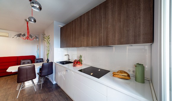 Бежевая кухня во Владикавказе