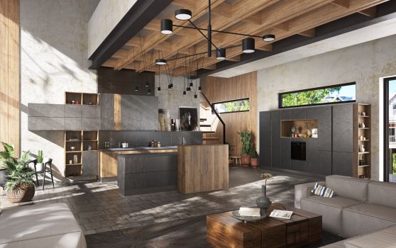 Кухня с островом