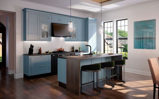 Модная кухня с островом