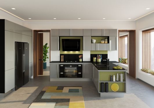 Кухни без ручек