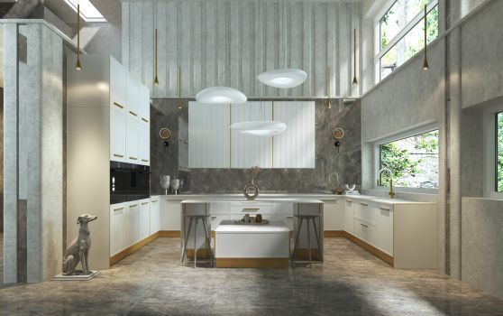 Выбор цвета современной кухни